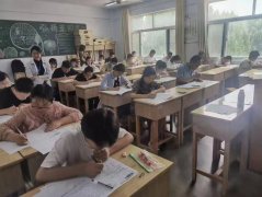 淄博成人考试现场